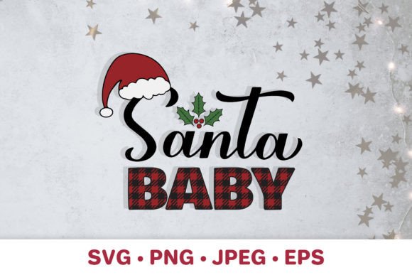 Baby Santa SVG: Graphics and Illustrations for Branding