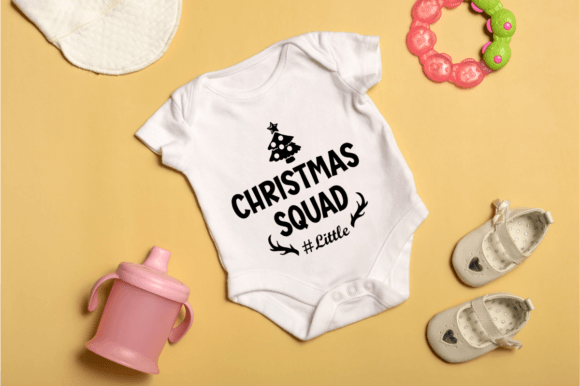Christmas Squad Little Graphics & T-Shirt Designs