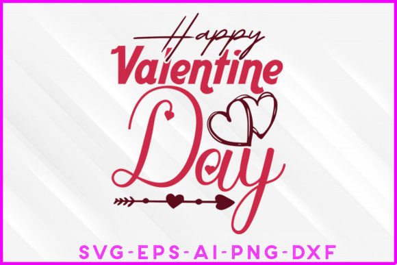 Happy Valentine Day SVG for Graphics & Crafts