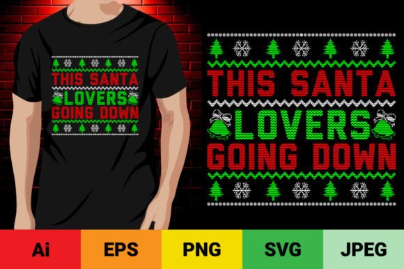 This Santa Lovers Going Down T-shirt: Graphics & T-Shirt Designs Review