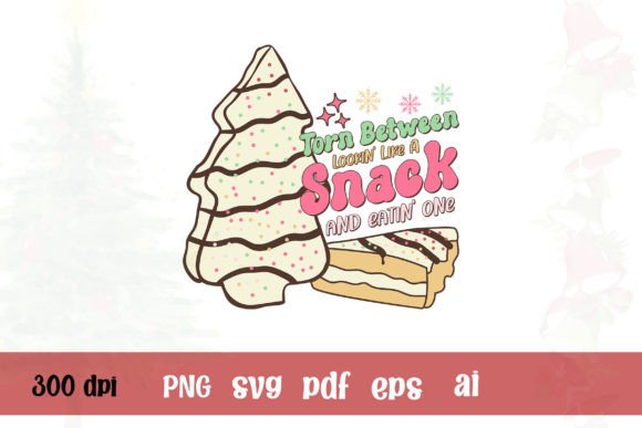 Torn Between Lookin Christmas Tree SVG: Graphics & T-Shirt Designs
