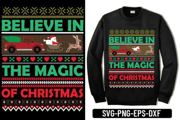 Ugly Sweater Graphics for T-Shirt Designs